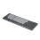Foldable  Keyboard with Touchpad Office  Wireless Keyboard Storage Three Systems Universal Black&White 4