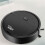 2X  Robot Vacuum Cleaner 3-In-1 Household Cleaning Machine Automatic Vacuum Cleaner,Black 2