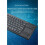 80 Keys USB Wired Keyboard Ultra Thin  Compact Touch Keyboard HUB Function Wired Touch Keyboard 3