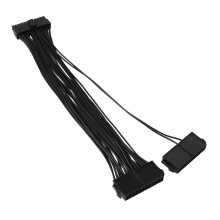 3X Power Supply Splitter, Dual PSU Cable Adapter 24 Pin 20+4 Pin ATX Motherboard Adapter Extension Cable Dual
