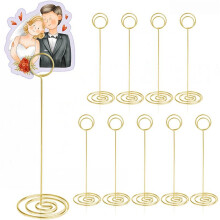Table Number Holders 60Pcs - 8.75 Inch Place Card Holder Tall Table Number Stands for Wedding Party Graduation Reception