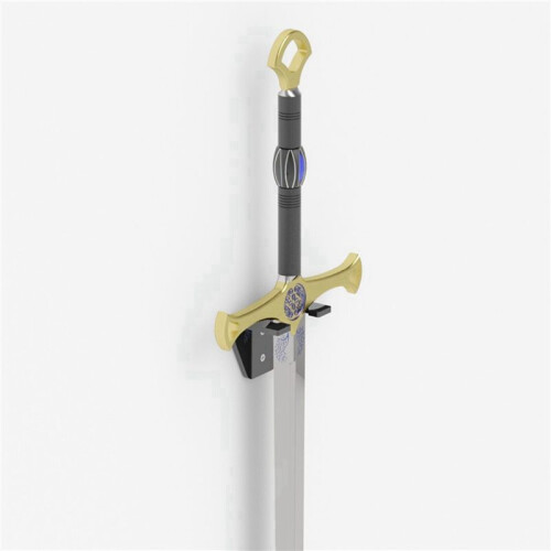 4X Espositore per Spada Samurais Un Parete Verticale con Supporto per Spada, Supporto per Supporto per Spada per Tutte Le Spade 2