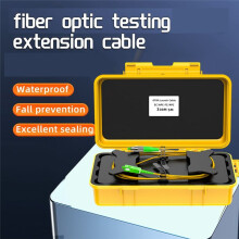 Fiber Optic OTDR Launch Cable Box Fiber Optic OTDR Transmitting Cable Box Dead Spot Eliminator 300M SC/APC-FC/APC