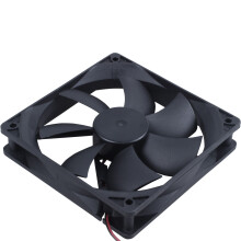 2X 120mm x 25mm  24V Ventilador de enfriamiento de caja de computador rodamiento de manguito de 4 pines