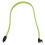 2X 50CM  3.0 III SATA3 7Pin Data Cable Right Angle 6Gb/S SSD Cables HDD Hard Disk Data Cord(Green) 3