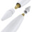 10Pcs Is Suitable for  Pencil Generation/Second Generation  Stylus Replacement Pen Tip Stylus Press Screen Pen 4