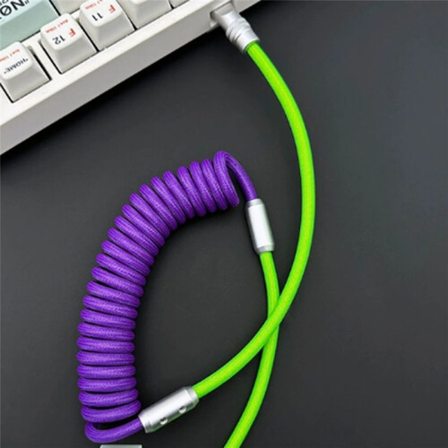 Super Fast Charging Cable Type C to Type C Charger USB C Data  Spring Data Cable 2