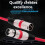 Cable XLR de 3 Pines, Conector XLR Macho/Hembra para Montaje en Panel A Conector XLR Hembra/Macho, Convertidor de Extensión de Micrófono de Paso, 9