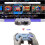 Controller di Gioco Wireless 2.4G Gamepad Joypad Joystick Compatibile per SNES  PC Windows NS  Pulsanti Colorati 4