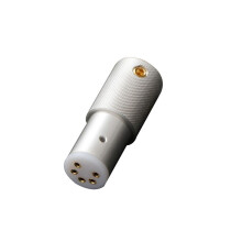 1 PièCe DS02 Isolant en Cuivre Plaqué Or 24 Carats, Connecteur DIN 5 Broches, Platine Vinyle, Enregistreur, Prise Femelle en Vinyle