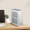 Desktop Chassis ITX Computer Case  NAS Computer Case Dual 3.5-Inch Hard Drive Front USB3.0 TYPEC Interface Black 5