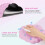 Cloud Wrist Rest Kit Ergonomic Keyboard Wrist Rest Mouse Wrist Rest Computer Gaming Wrist Rest Non-Slip Base 3