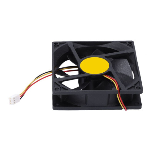 2X 3 Pin 90mm 25mm Cooler Fan Heatsink Cooling Radiator for Computer PC CPU 12V 2