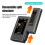 2Pcs M469D Network Cable Tester Kit RJ45 RJ11 LAN Wire  Detector Telephone Cable Testing Tool Network Repair 4