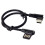 2X USB-C 3.1 Type-C to Left Right Angled 90 Degree USB 2.0 Data Cable with Sleeve for Tablet & Phone 15cm 2