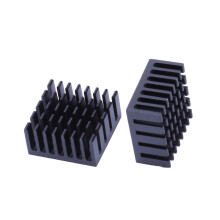 20 Pcs Black Aluminum Cooler Radiator Heat Sink Heatsink 20mm x 20mm x 10mm