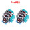 3D Joystick Kit for PS4 Controller JDM 011 1100 1000 US Version L1 R1 L2 R2 Trigger Button Conductive Rubber Flex Cable 4