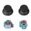 3D Joystick Kit for PS4 Controller JDM 011 1100 1000 US Version L1 R1 L2 R2 Trigger Button Conductive Rubber Flex Cable 8