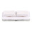 2 Key Custom Shortcut Keyboard USB Hot Swappable Mechanical Shaft Wired Enter Space Custom Screen Cut Keyboard,White 2