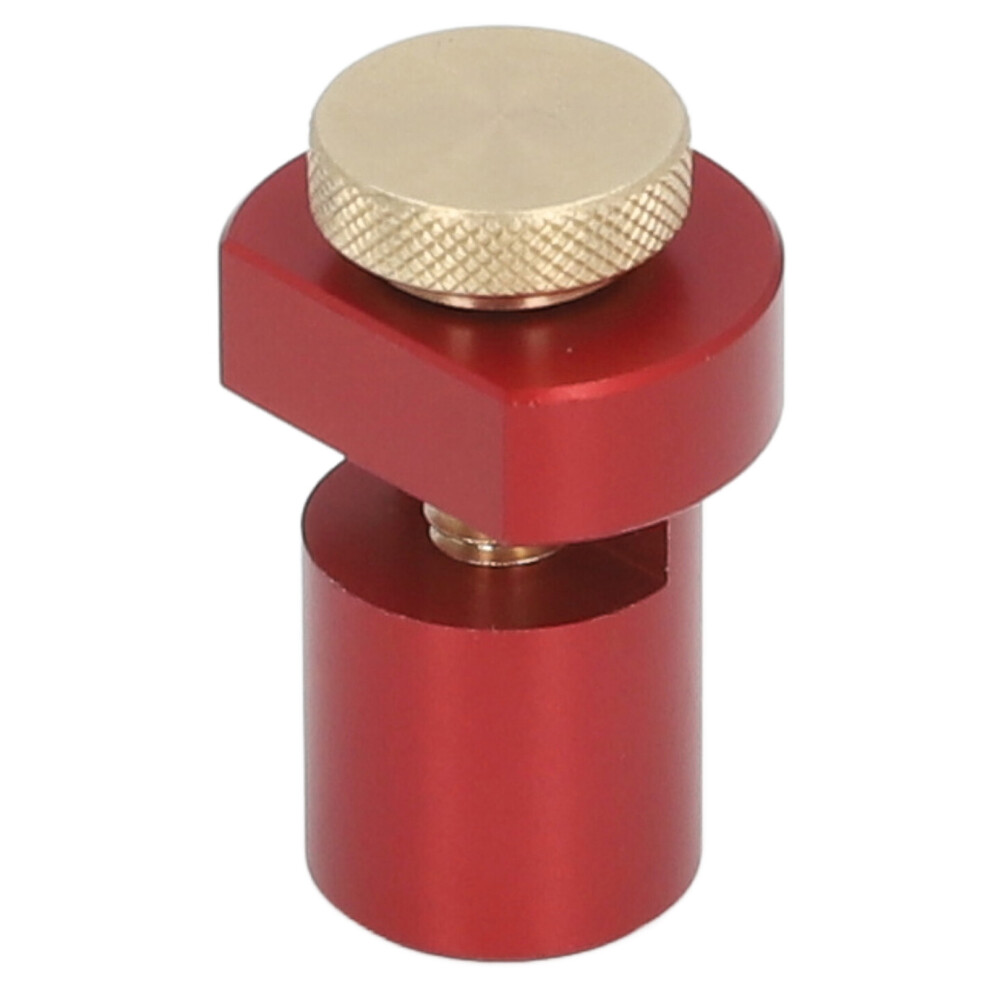 20Mm Aluminum Alloy Ruler With Red Dog Hole Limit Block For Precise Woodwork 9451391140966