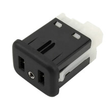 Car Player AUX Interface Adapter Center Console Audio Dual USB Port for Silverado Sierra Suburban 13519224