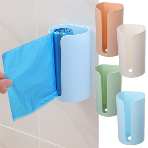 Wall Mounted Trash Bag Holder Trash Bag Storage Box Kitchen Wall Mounted Trash Bag Box 1