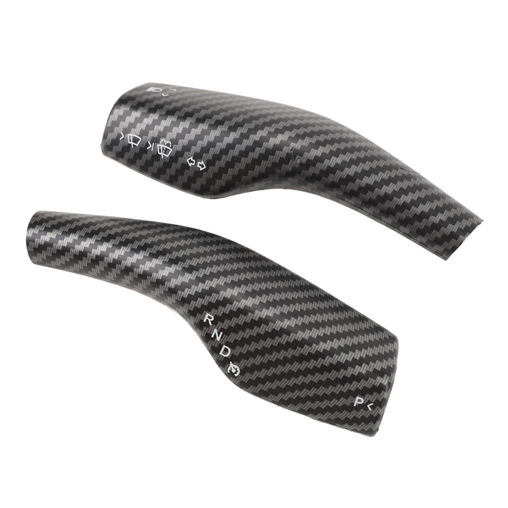 Premium Abs Steering Lever Cover For Vehicles Carbon Fiber Style, Easy Install 4181385740630