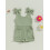 (18-24 Months, Pea Green) Καλοκαιρινή κοντή φόρμα & κορίτσια 2