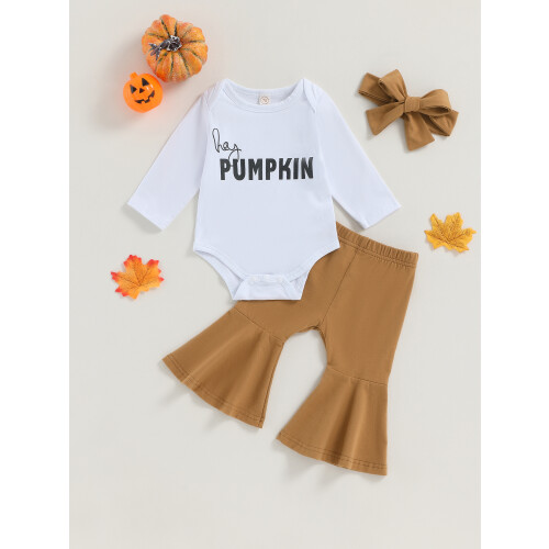 (18-24 Months, White) Completo autunnale per pezzi Halloween. 1