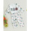 (18-24 Months, White) Σετ παντελονιών 2 το Halloween 3