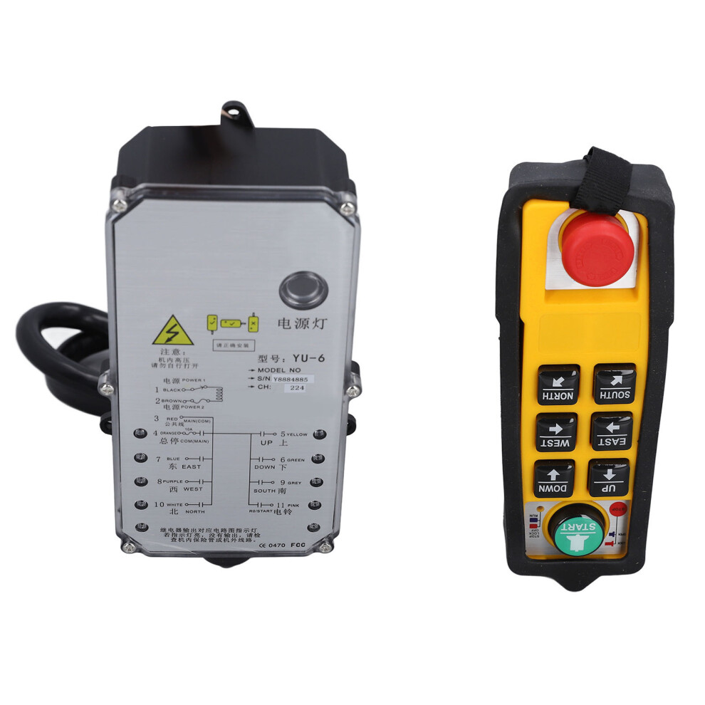 YU6+ Waterproof Crane Remote 800MHz 100m