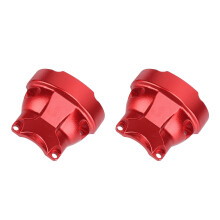 2 piezas para cubiertas de eje de aleación de aluminio GEN8 en rojo