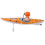 Multifunctional RC Kayak Boat, 2.4G Remote, Orange, 6+ 14