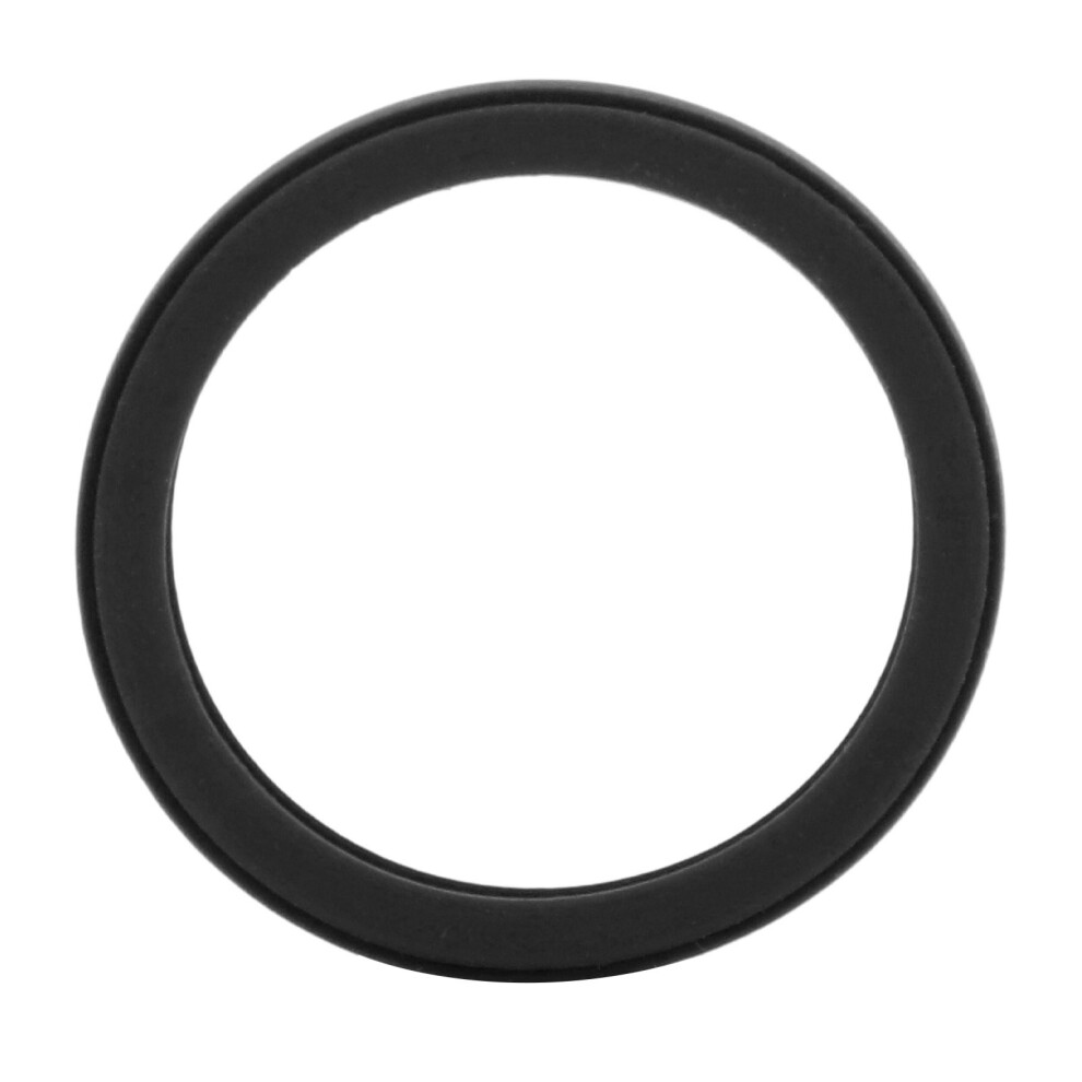 Soft Skin-Friendly Silicone Smart Ring Cover For Men Women M Size 11-13 Black 6921385743020