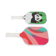 Lightweight Fiberglass Pickleball Paddle 34.5cm Kids Racket