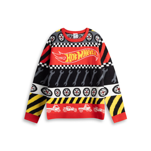 Hot Wheels (Medium) Hot Wheels Christmas Jumper (Mens Multicoloured)