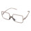 Gafas de billar TR90 campo amplio gris claro 4