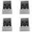 4X Mouse Jigglers Mover Undetectable Automatic USB Port Shaker Wiggler for Laptop Keeps Computer Awake Mouse White 1