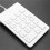 2X  USB Wired Numeric Keypad Numpad 18 Keys Digital Keyboard for Accounting Teller Laptop Windows Android (White) 5