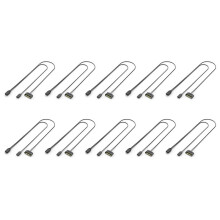 10X Contrôleur ARGB pour Ordinateur Boîtier PC Réinitialisation Contrôle Vers ARGB Câble D'Alimentation de Réinitialisation PC 5 V 3 Broches