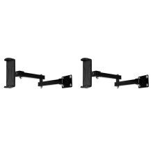 2X Folding Wall-Mounted Mobile Phone Tablet Holder Angle Adjustable Stretch Wall-Mounted Cantilever Tablet Holder