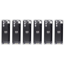 6X PCIe-auf-SFF-8611-Adapter, Oculink SFF-8611 auf PCIe PCI-Express 16X 4X-Adapter mit -Stromanschluss für Mainboard-Grafik