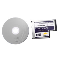 3 porte USB 3,0 ExpressCard Karte 54 millimetri PCMCIA Express Card fuer Notebook NEU