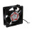 AC 220-240V 0.14A 120mmx120mm Metall Computer PC CPU Luefter Schwarz 2