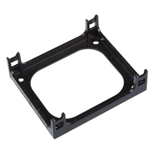 4X Black Plastic CPU Fan Mounting Bracket Base for Socket 478 2