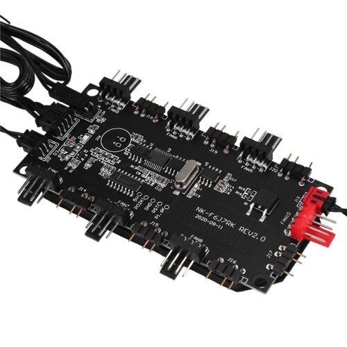 RGB AURA ARGB Cable Splitter Hub Case Temperature Control Controller Extension Cable Adapter LED Strip Light 2