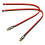 Speaker Wire 14 AWG with Phono RCA Female Jack, 2 Channels 2