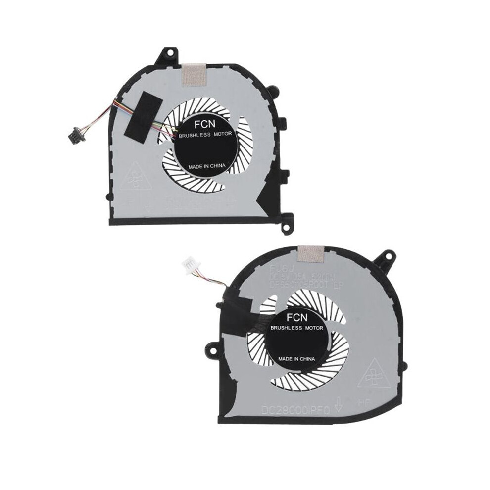 Cpu+ Gpu Cooling Fan For Xps 15 9570 7590 Precision 5530 P56f002 Laptop Cpu+Gpu Cooling Fan 6132286700009