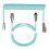 Type-C to USB Data Cable Mechanical Keyboard Coiled Cable Airline Cable Gaming Keyboard Cable Spring Cable 4
