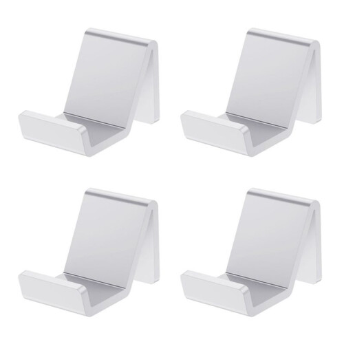 4 Pack Controller Wall Mounts for PS5 PS4  One  Pro Gamepad Controller Holder White
